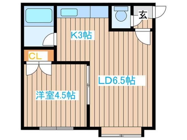 フォレストヒルズ東札幌の物件間取画像